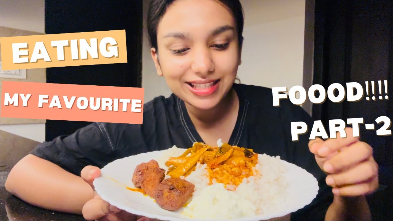 Eating My Favourite Food part-2🤤🍛|| Mukbang Asmr📢