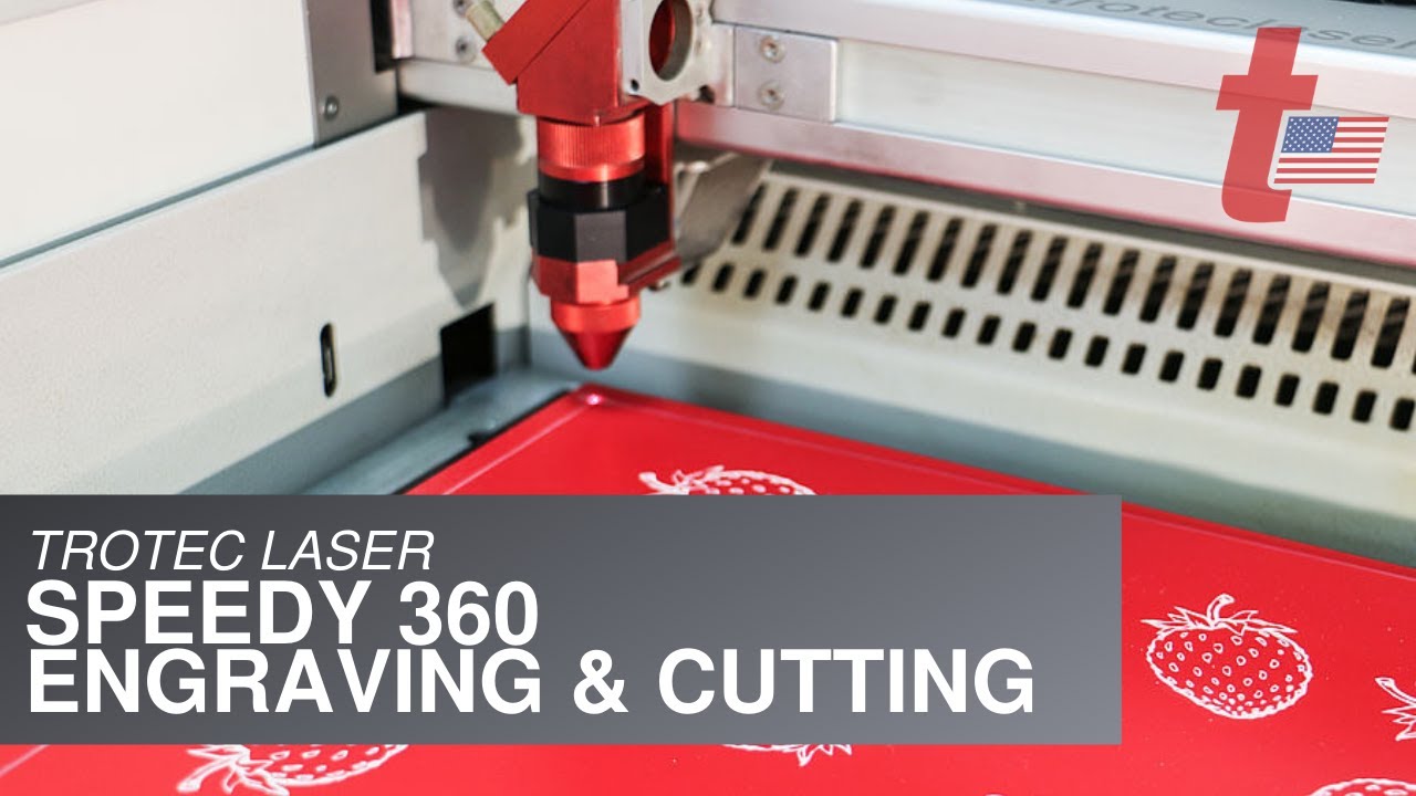 Trotec Speedy 360: Laser Engraver and Cutter