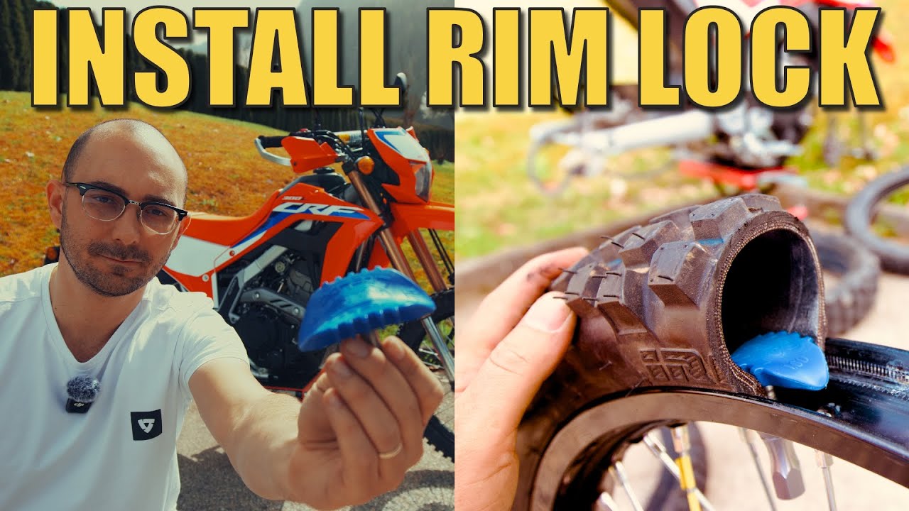 HOW TO INSTALL A RIM LOCK MOTORCYCLE