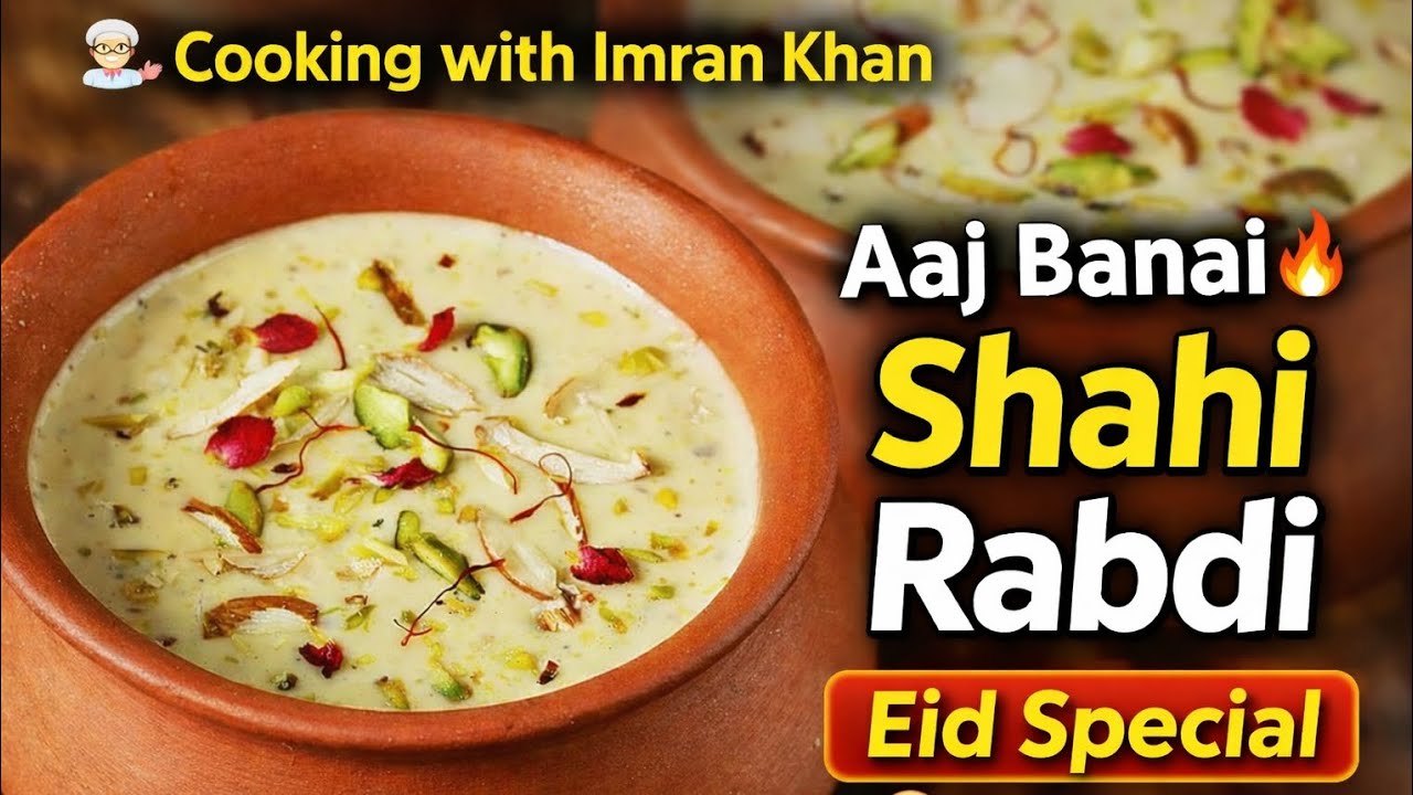 Aaj Mene Banai Eid Special | Shahi Rabdi  