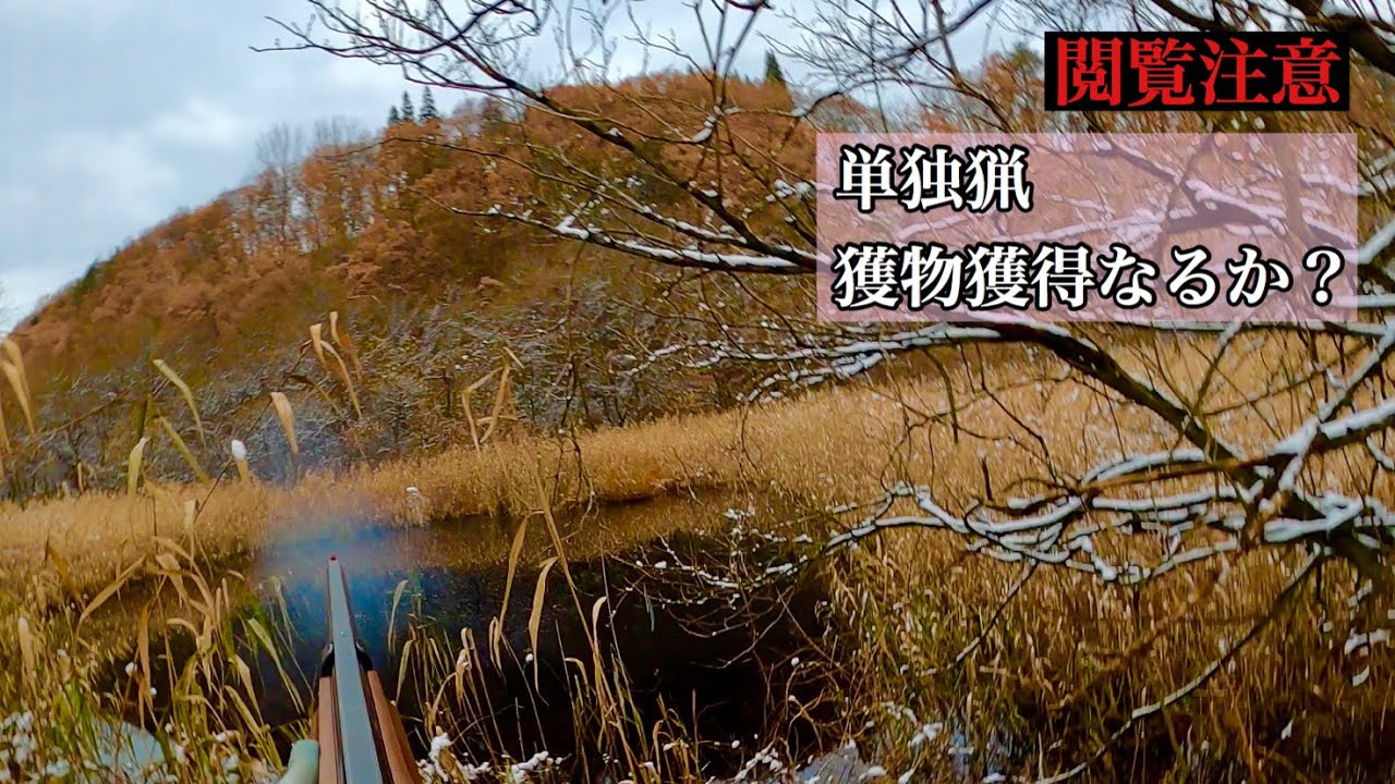 [閲覧注意]単独猟