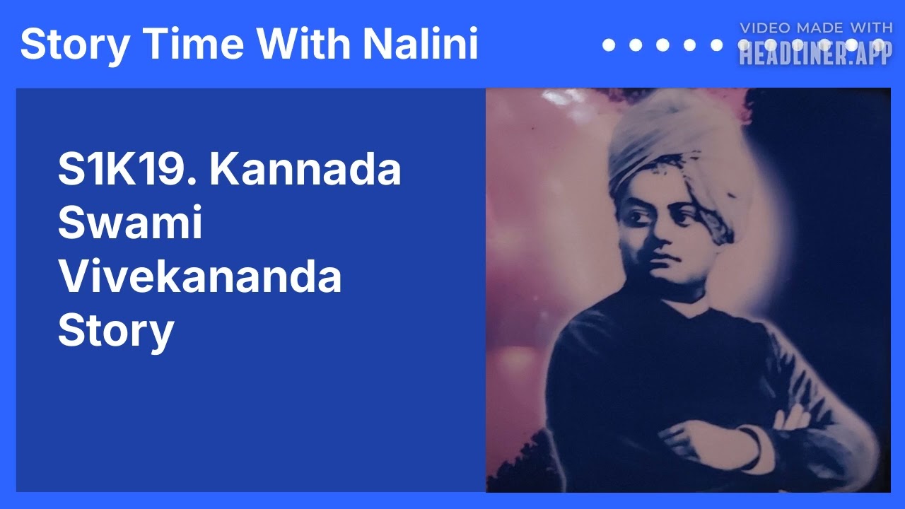 S1K19. Swami Vivekananada childhood story #kannada #kannadastories #kidstory #swamivivekananda