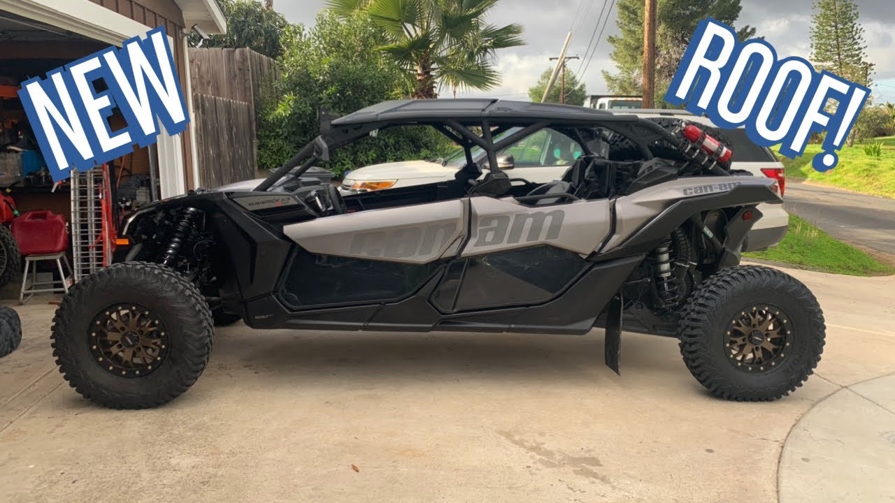 Can Am X3 Max Flat Roof by AFX Motorsports Part 1