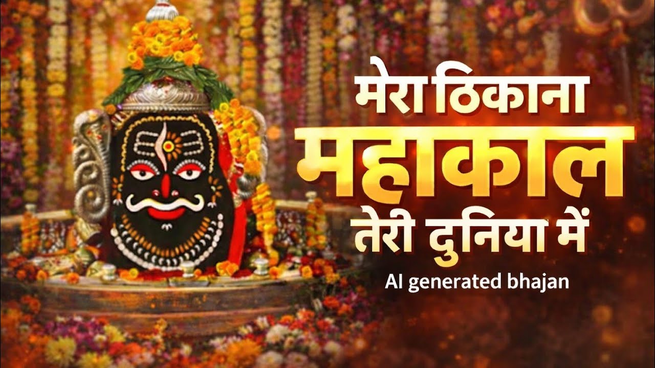 मेरा ठिकाना महाकाल तेरी दुनिया में | Mahakal Bhajan Qawwali | AI Generated Bhajan | Shiv Bhakti 🔱