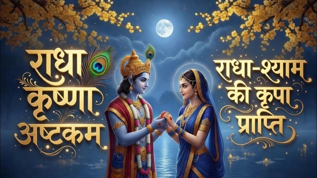 राधा कृष्ण अष्टकम | Shri Radha Krishna Ashtakam With Lyrics | Most Heart Melting Peaceful Chant 2026