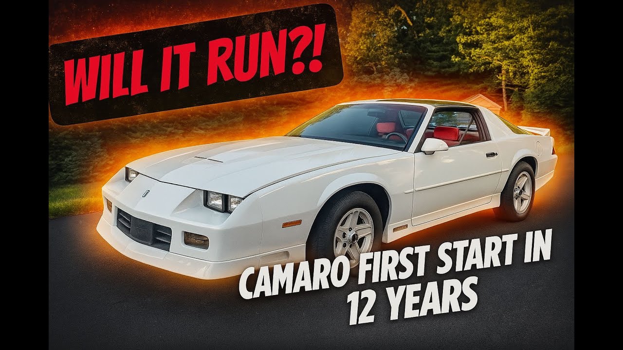 Camaro Will It Run?! First Start in 12 Years. 