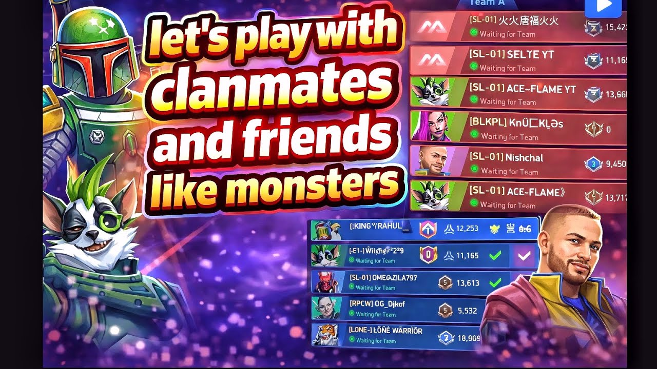 Clanmates vs Friends! Who Is Stronger? 🔥 | Crazy Match in Mech Arena