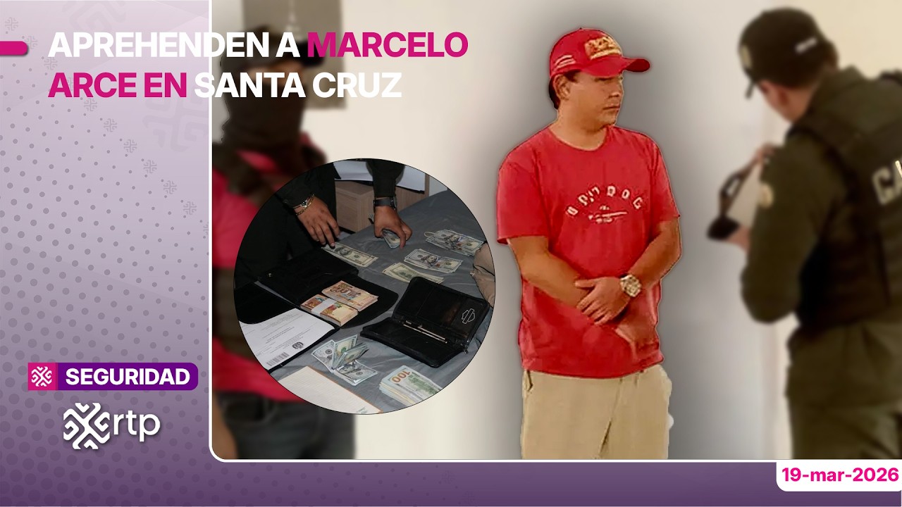 🟣🚨 Aprehenden a Marcelo Arce en Santa Cruz
