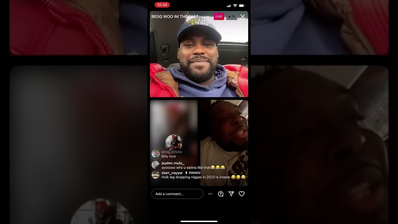 SAYDAT/TYMACKBILLY & REGG WOO GO AT IT FOR 30 MINS ON LIVE !!🤣🤣🤣 TYMACK OUTSIDE ALL MORNING !!
