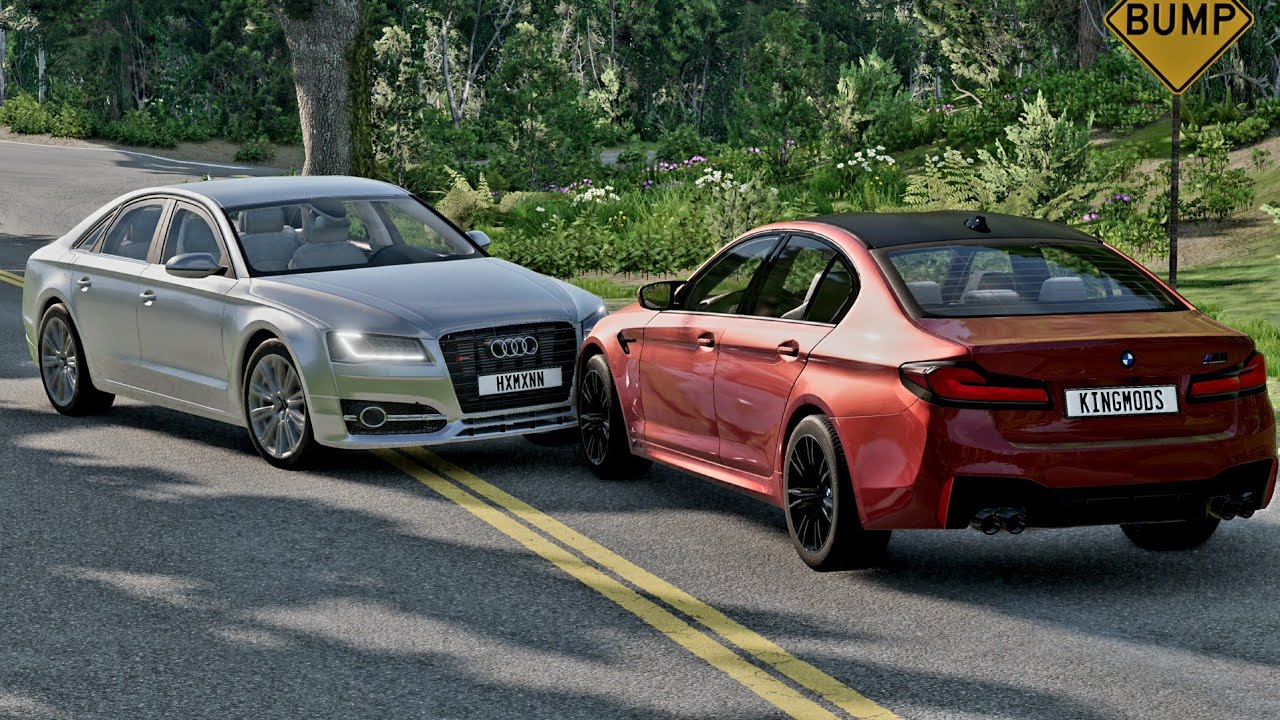 Realistic Car Crashes #224- BeamNG Drive