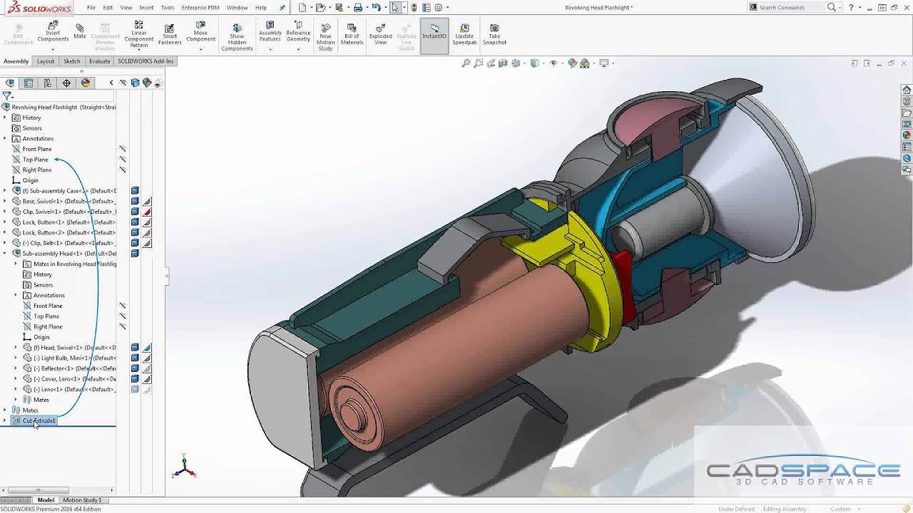 SolidWorks Advanced Section View