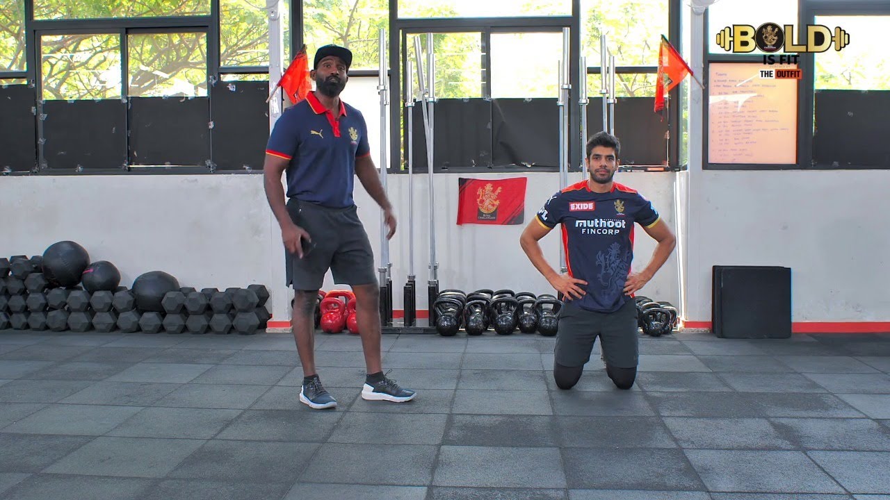 RCB 50-Day no equipment, home workout Core Series: Day 18