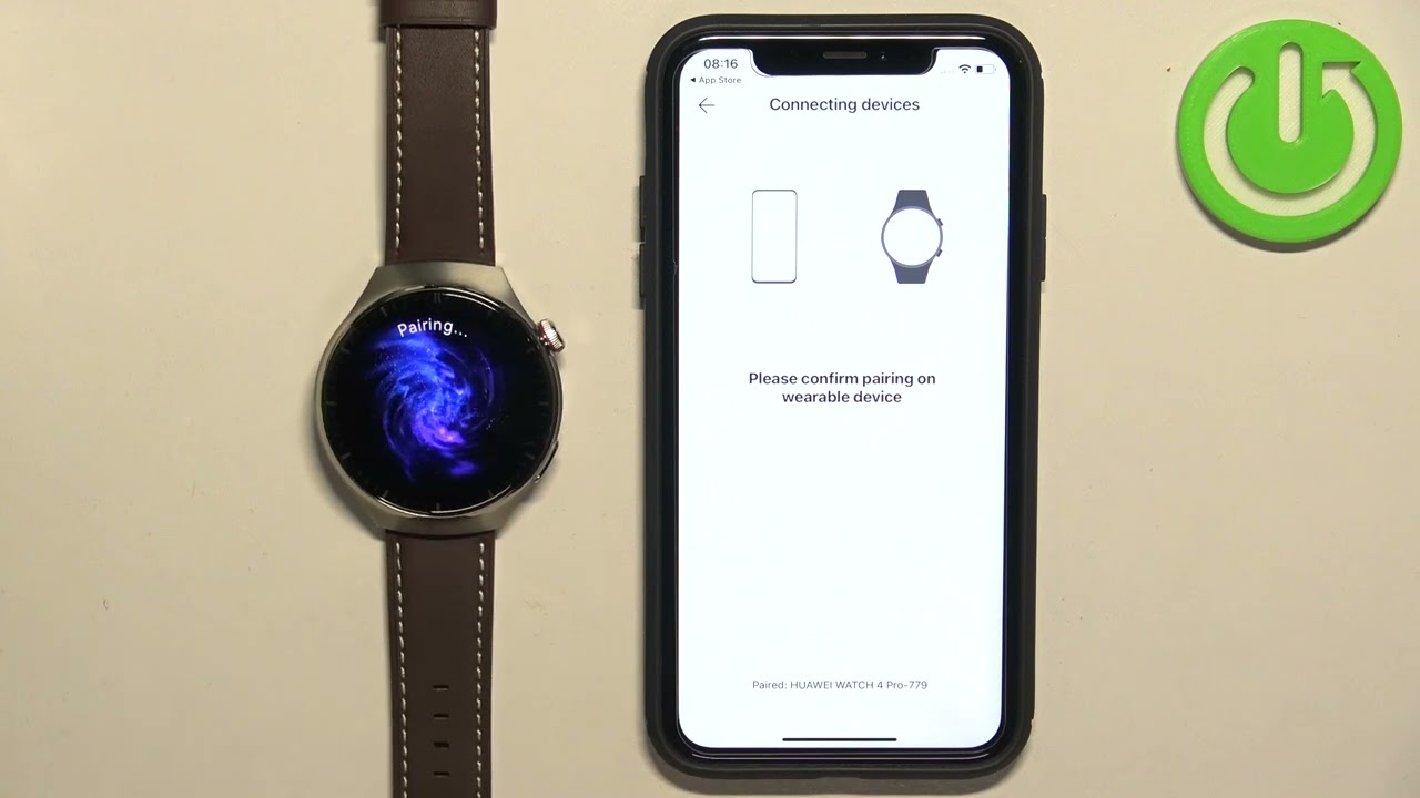 Как подключить HUAWEI Watch 4 Pro к iPhone