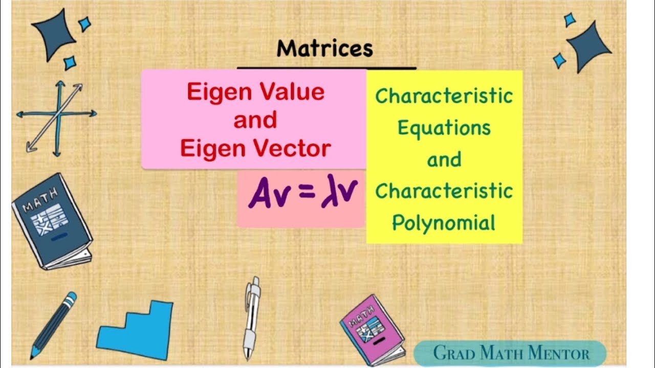 Eigen Value and Eigen Value| Matrix | Linear Algebra