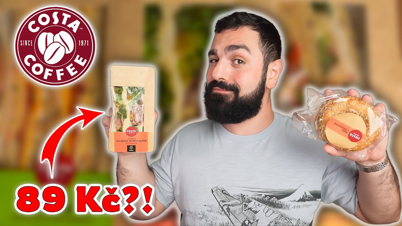Bagety a Sendviče z COSTA COFFEE! Stojí za ty peníze?