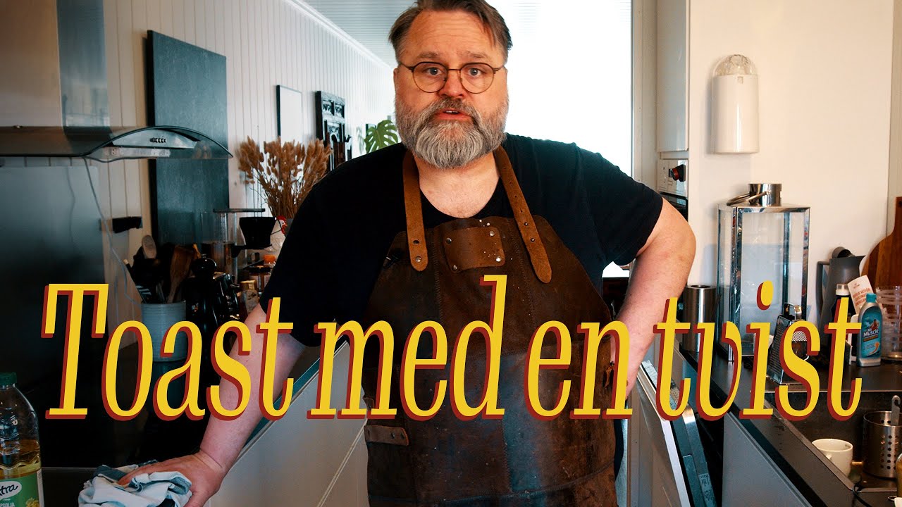 Toast med en tvist: loff, ost, hamburgerrygg & hemmelig crunch