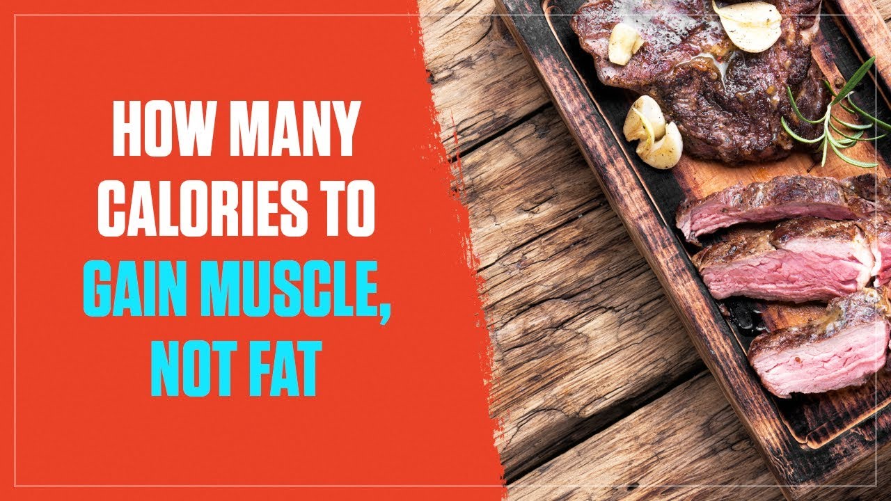 How Many Calories Should You Eat to Gain Muscle Without Getting Fat? (2017)