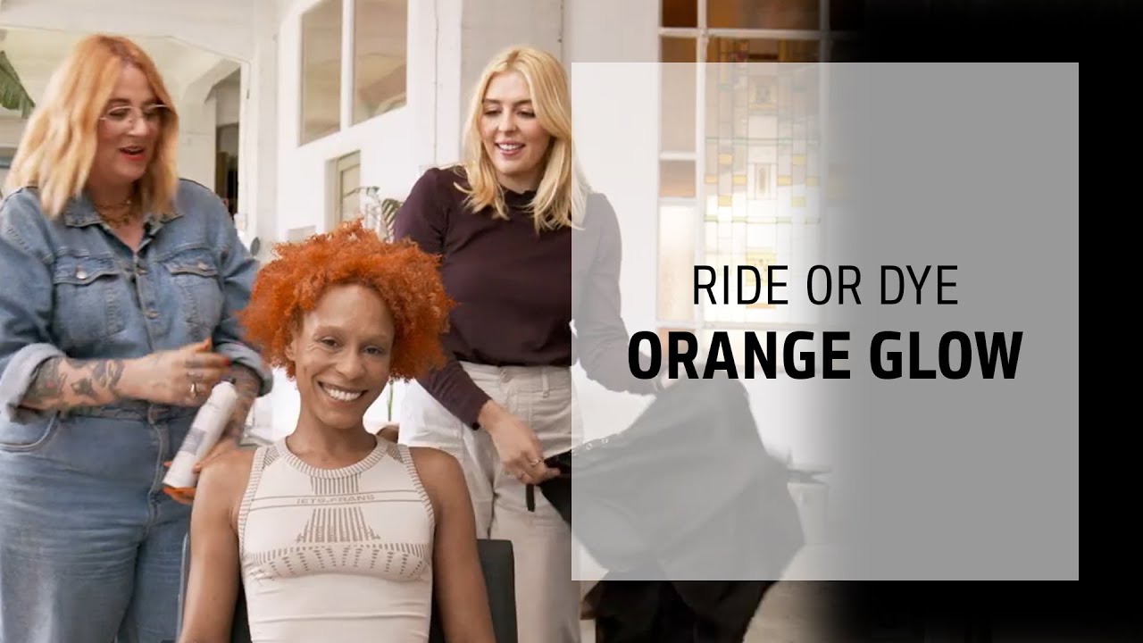 Ride or Dye: Orange Glow | Goldwell's Hair Coloring Show | Goldwell Education Plus