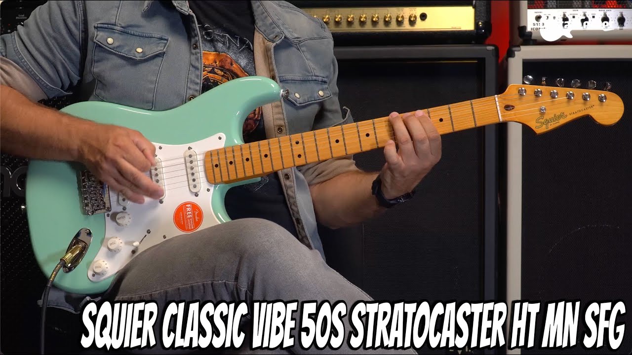 Squier Classic Vibe 50s Stratocaster HT MN SFG | TV Guitar Center