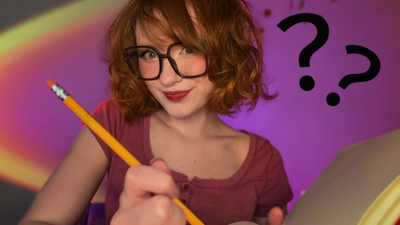 asmr asking you random personal questions 📝🧠❓