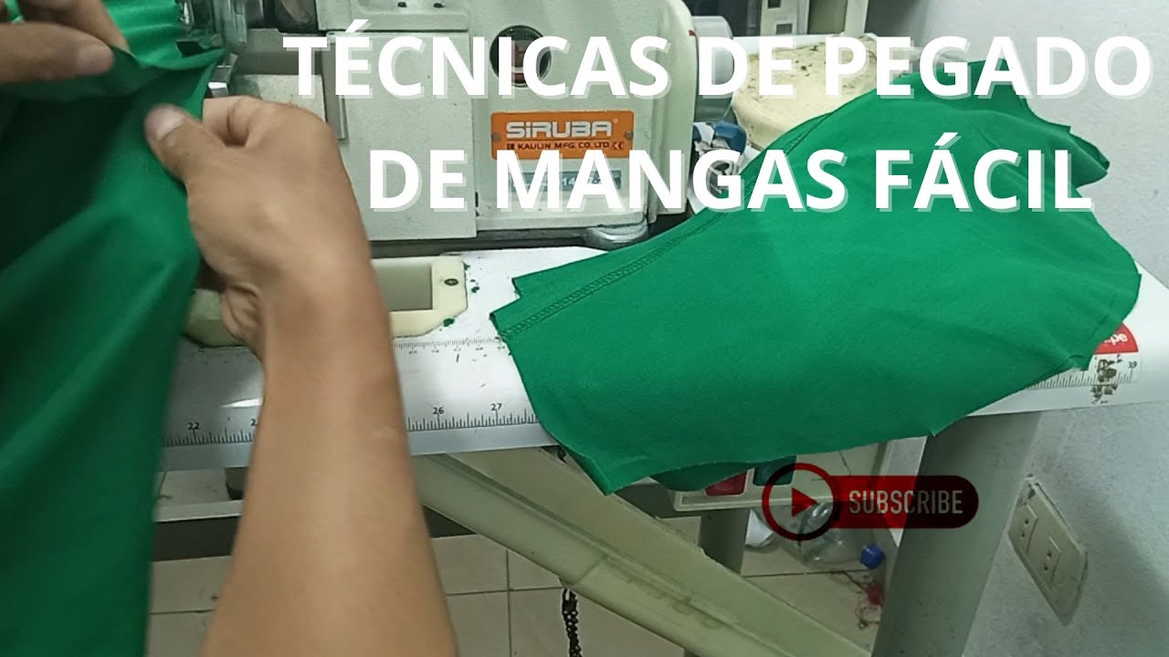 PEGADO DE MANGAS  FÁCIL / Técnica sencilla