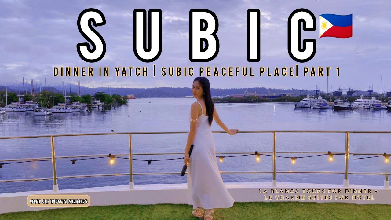 Subic Yacht Sunset Cruise & Luxury Dinner Experience 🛥️🌅 | Slow Travel (Part 1)