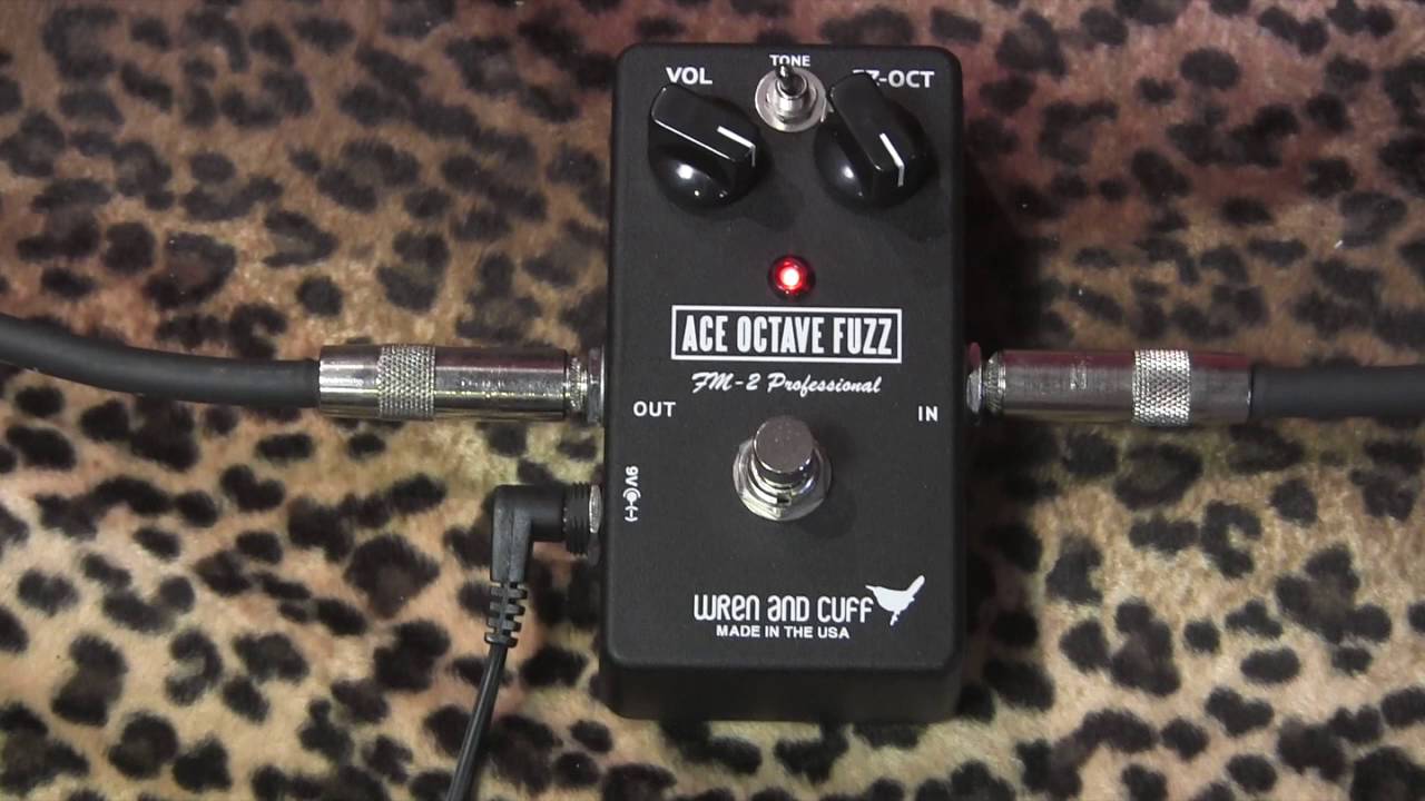 Демо-версия Wren and Cuff ACE OCTAVE FUZZ со Strat