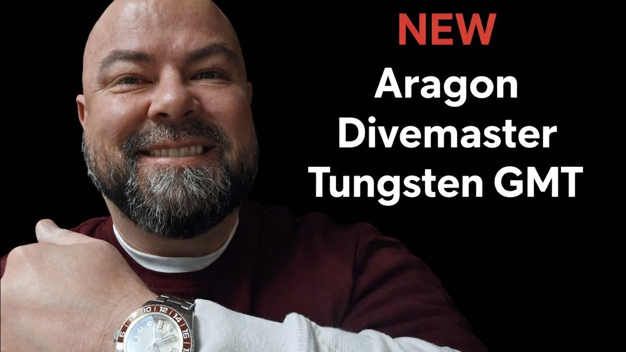 Wing's Birthday Watch 2026 | Aragon Divemaster Tungsten GMT A724 RED | First Look