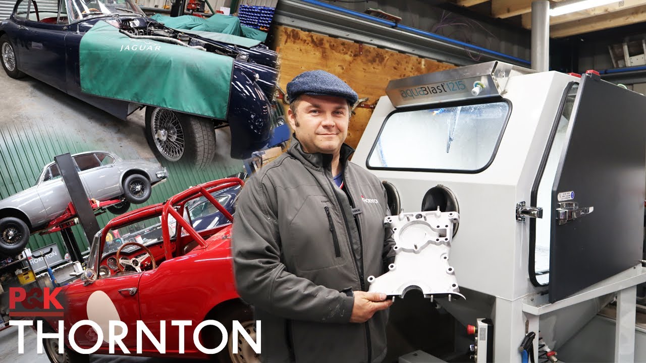 Classic Jaguar Specialists Uses Vixen Aquablast®