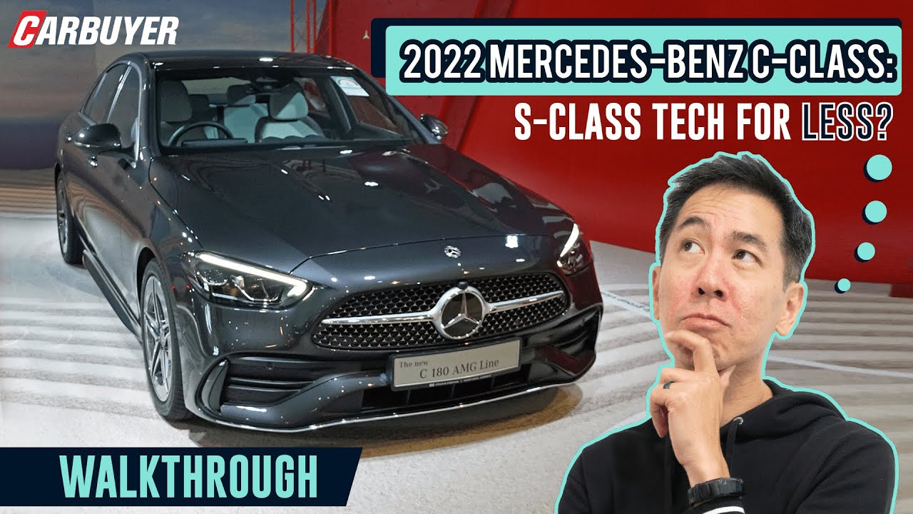 2022 Mercedes-Benz C-Class looks and feels like an S-Class! | CarBuyer Singapore