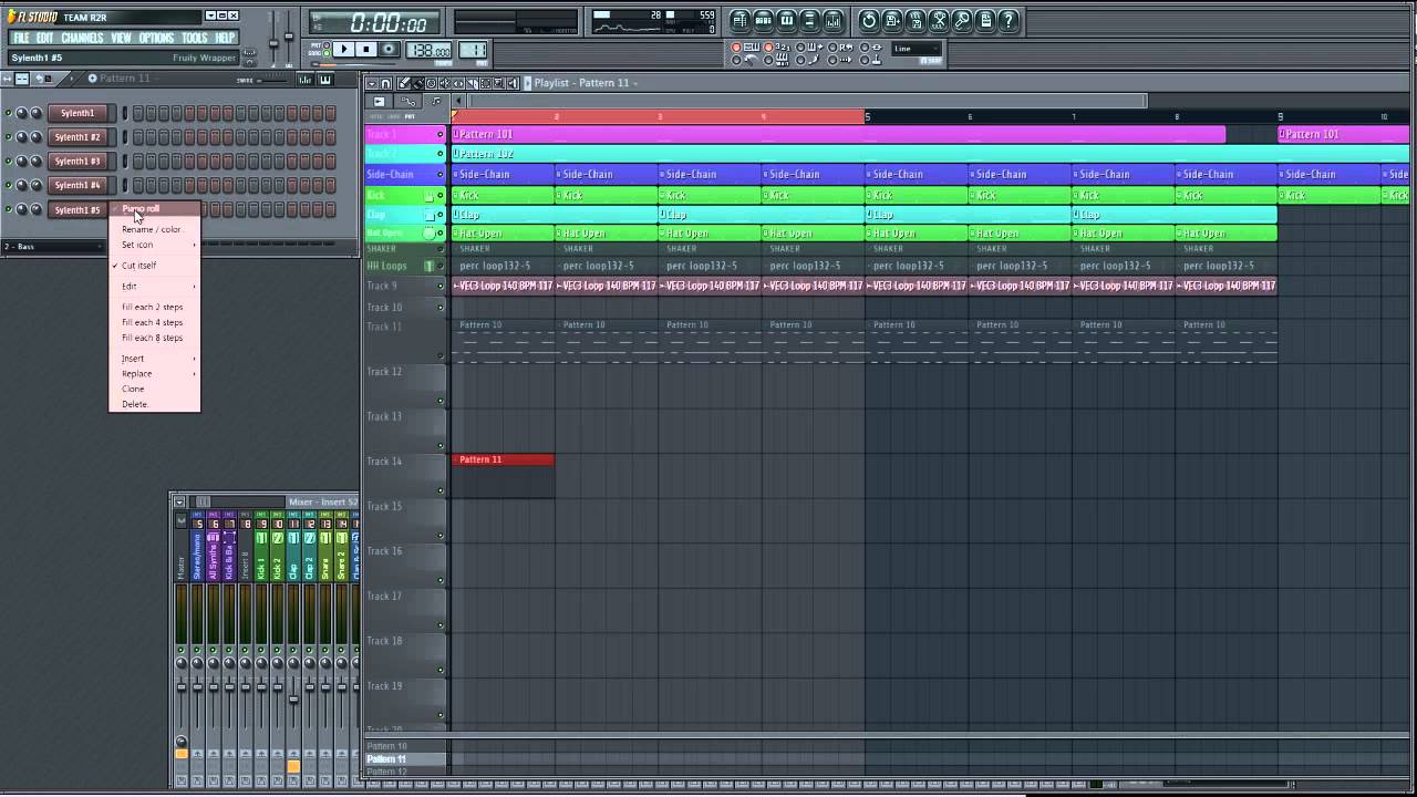 Uplifting Trance Bass Tutorial.(RUS)