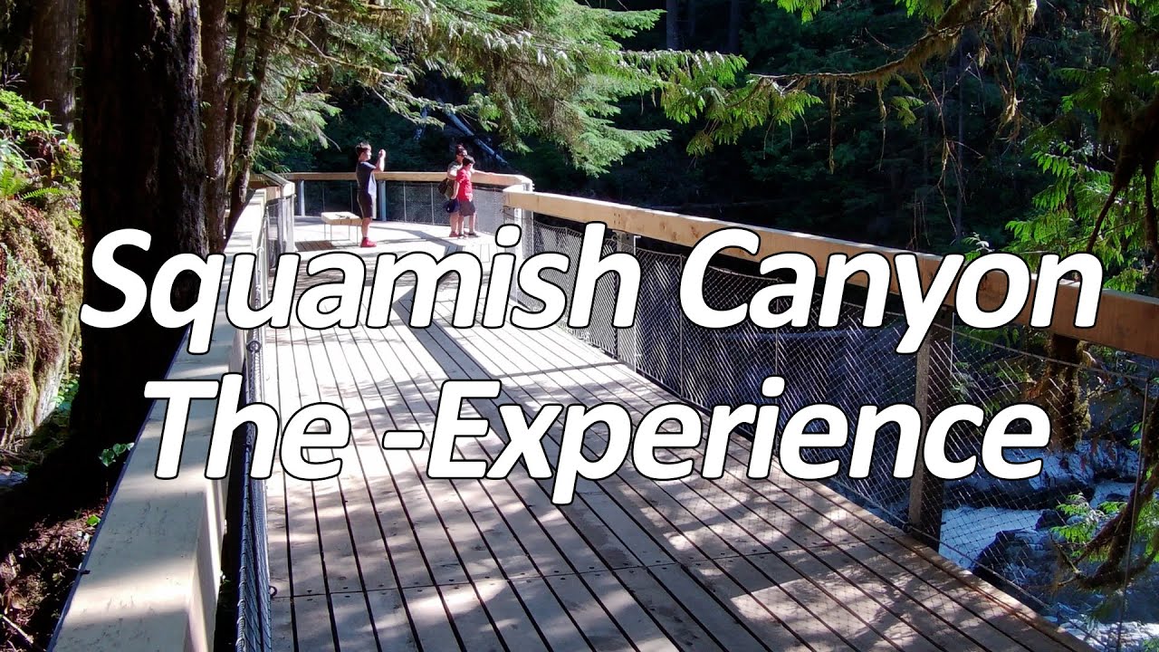 One of the First to Discover the New Squamish Canyon Adventure