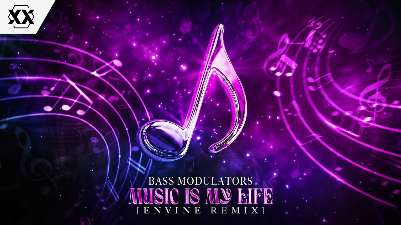 Bass Modulators - Music Is My Life (Envine Remix) | Official Hardstyle Visualizer