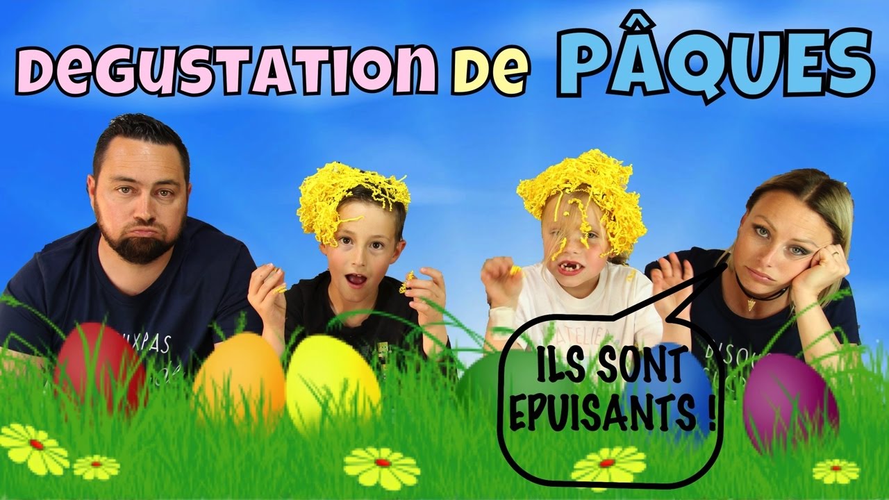 ♡• DEGUSTATION DE PÂQUES EN FAMILLE •♡