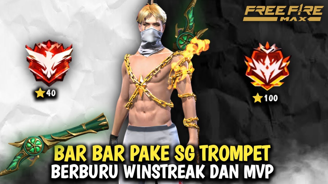 24 Jam Push Clash Squad Bar Bar Pake SG Trompet Berburu Winstreak Dan Mvp