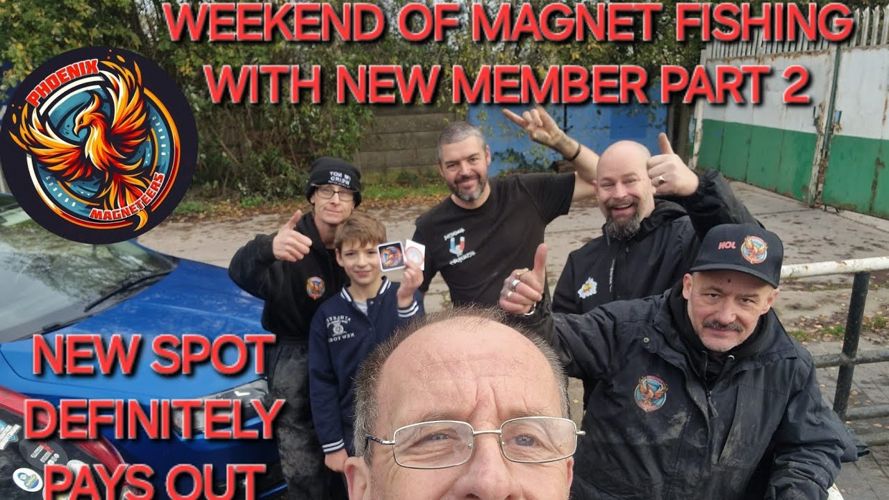 Выходные, посвященные магнитной рыбалке, с новым участником, часть 2.