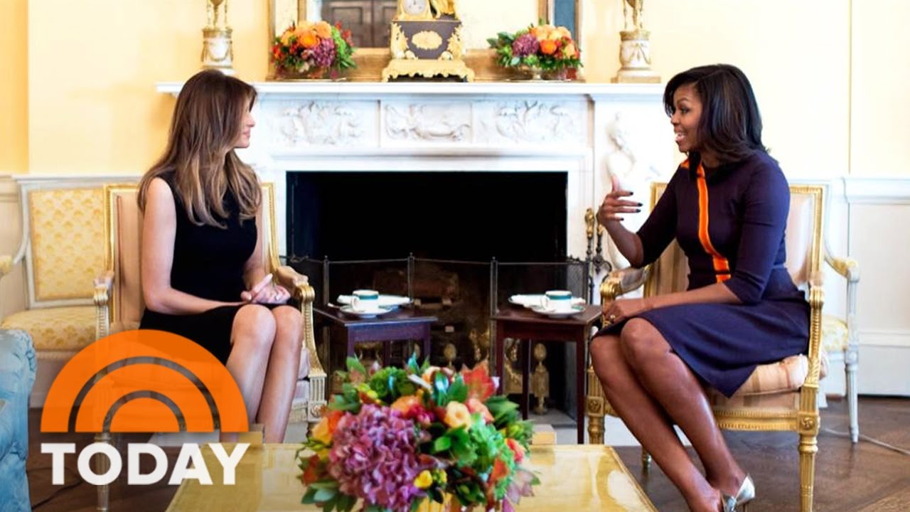 Michelle Obama, Melania Trump Talk Raising Children In White House | TODAY