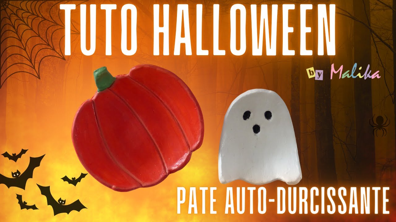 [DIY Halloween] Déco Halloween facile avec de la pâte autodurcissante