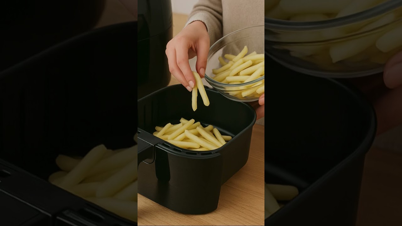 Patatine fritte 🍟 in friggitrice ad aria
