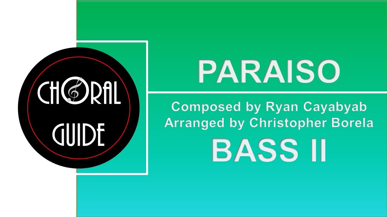 Paraiso - BASS II | Arr C Borela