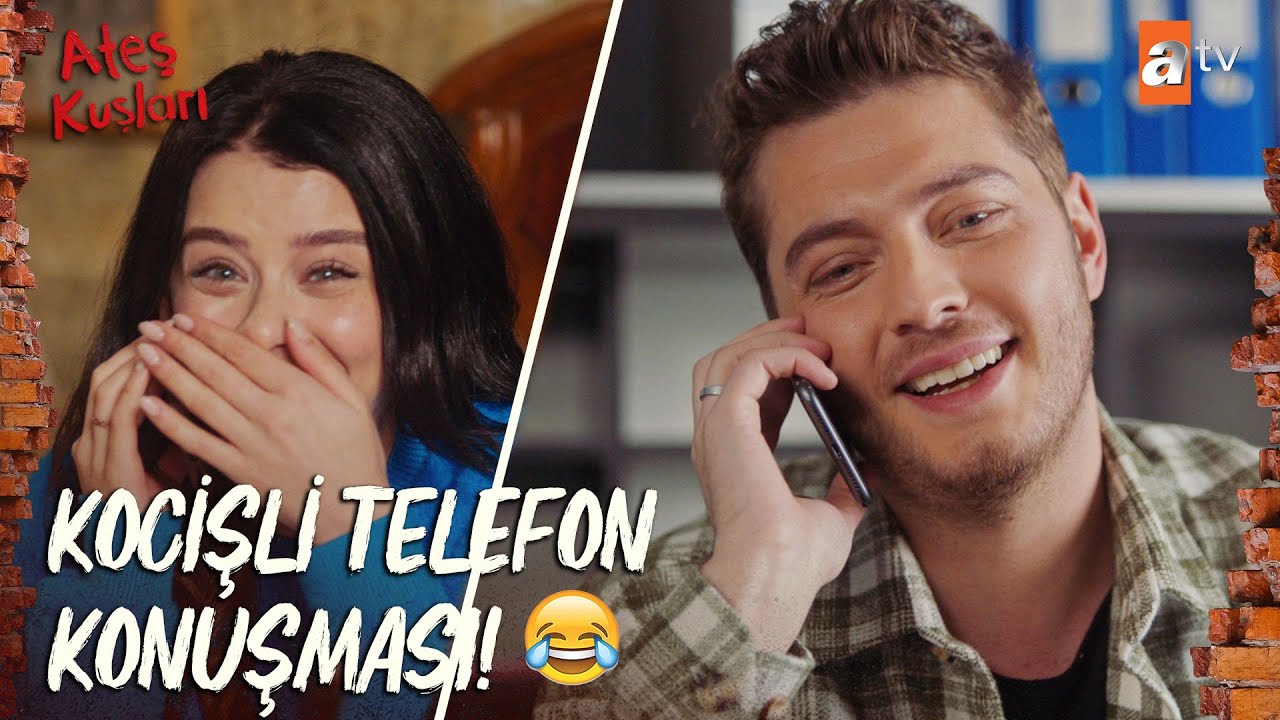 "Çok istiyorsan kalkıp kendin gel KOCİŞ" 🙊😍  - Ateş Kuşları 44. Bölüm