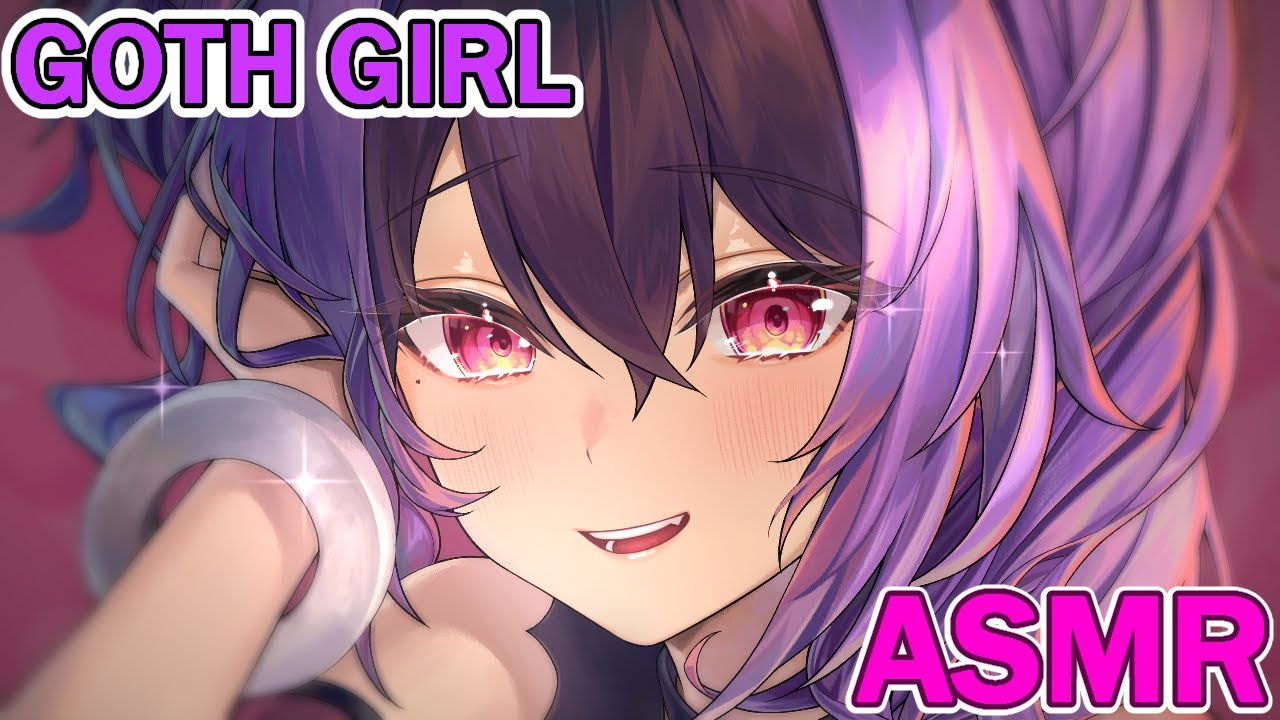 GOTH Girl’s Nail Salon 💜💅 3DIO ASMR RP