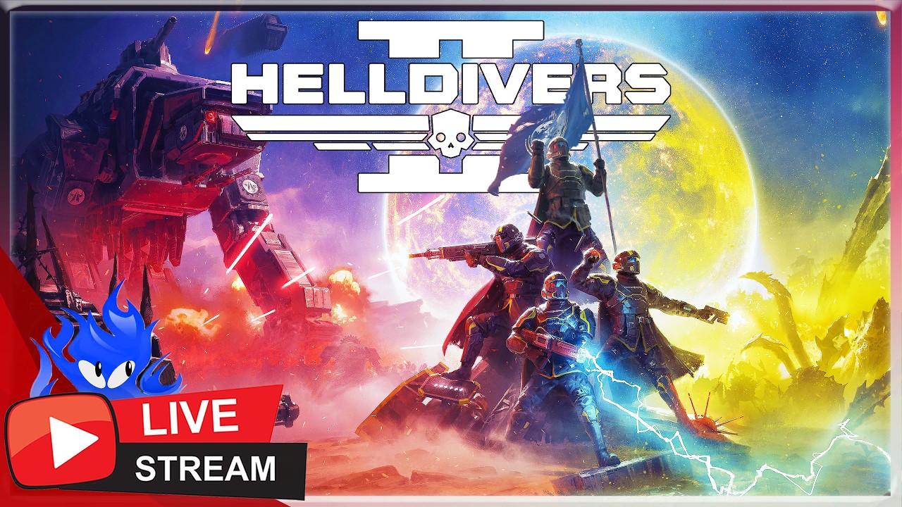 🔴 LIVE - Helldivers 2 - We're Diving Into Hell Some MORE TONIGHT!