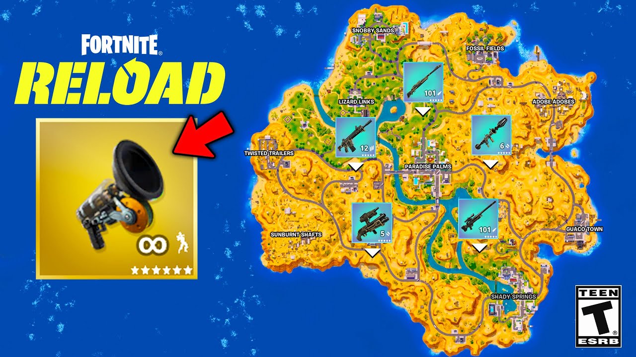 Fortnite Reload's RAREST MYTHIC! (Extinct)