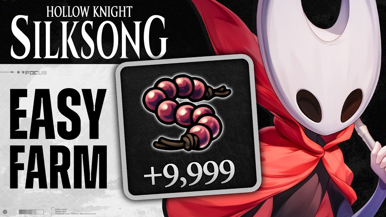EASY 4K Rosaries! Top 3 Early Spots To Farm Rosary Beads & Be Rich Fast in Hollow Knight Silksong