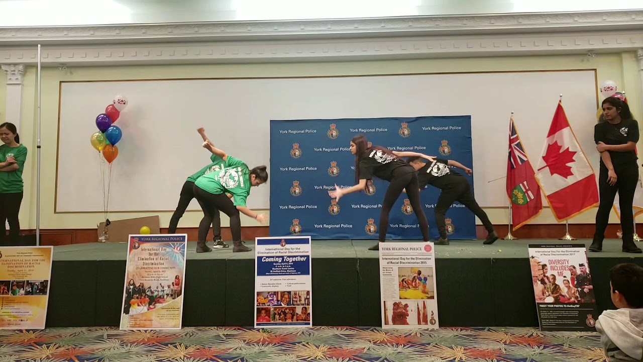 Racism, performance by Nancy Campbell Academy students