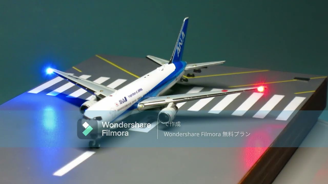 1/500　B767-300　ANA　JA616A(マイコン電飾)