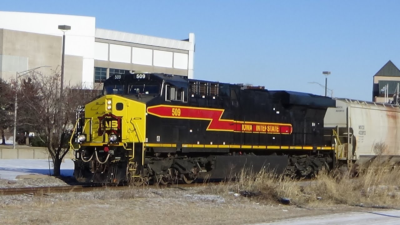 Iowa Interstate #509 0900 SISW with empty potash train for CP January 26, 2026