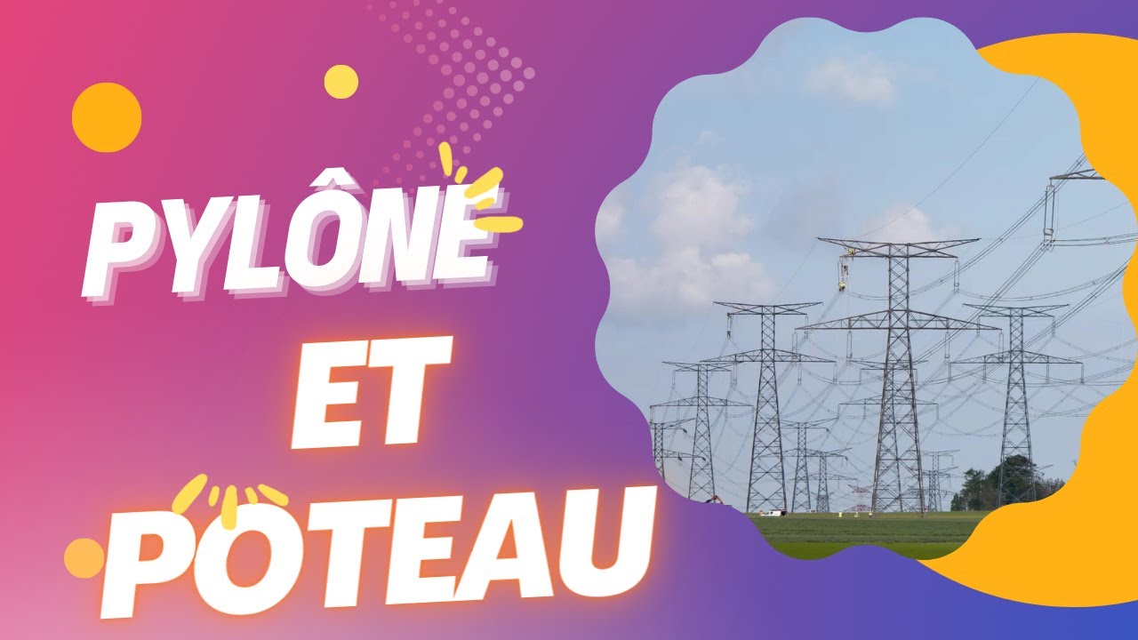 pylône et poteau pour transport d'énergie