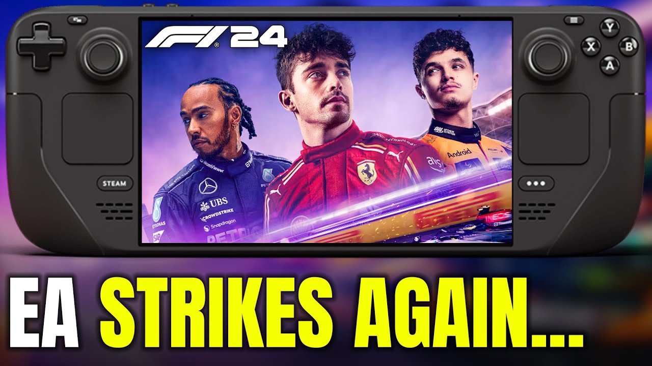 F1 24 on LCD Steam Deck is BORKED - EA Strikes Back